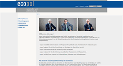 Desktop Screenshot of ecopolag.ch