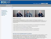 Tablet Screenshot of ecopolag.ch